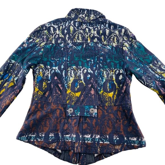Kaktus Womens Multicolor Metallic Jacket Button Front Size L‎ - Picture 5 of 6